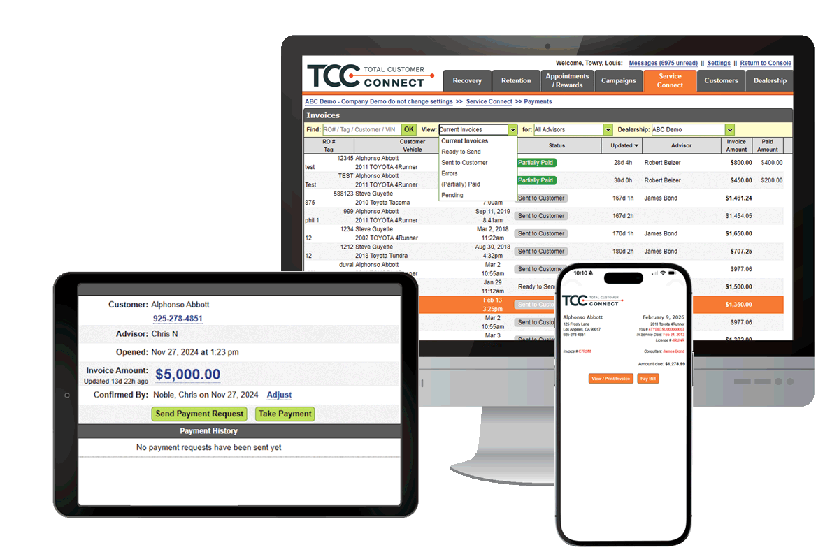 Convenient Mobile Bill Pay with TCC